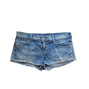 citizens of humanity denim mini shorts